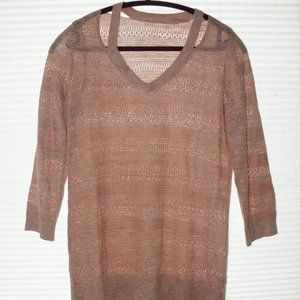 🎈3 for $10. Pink knit top from Maurices M